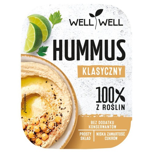 Hummus klayczny Well Well 125 g