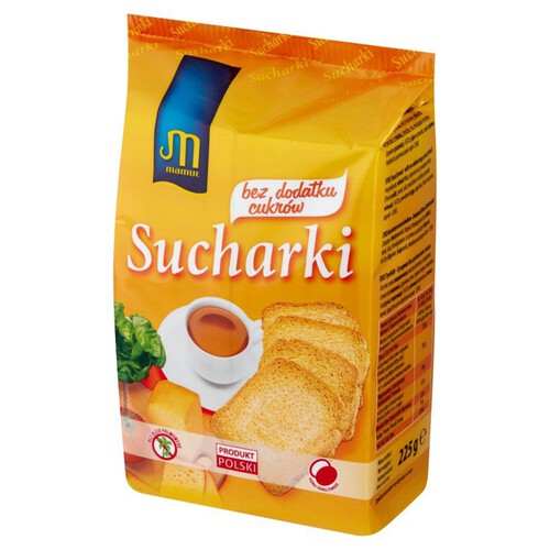 Sucharki bez cukrów Mamut 225 g