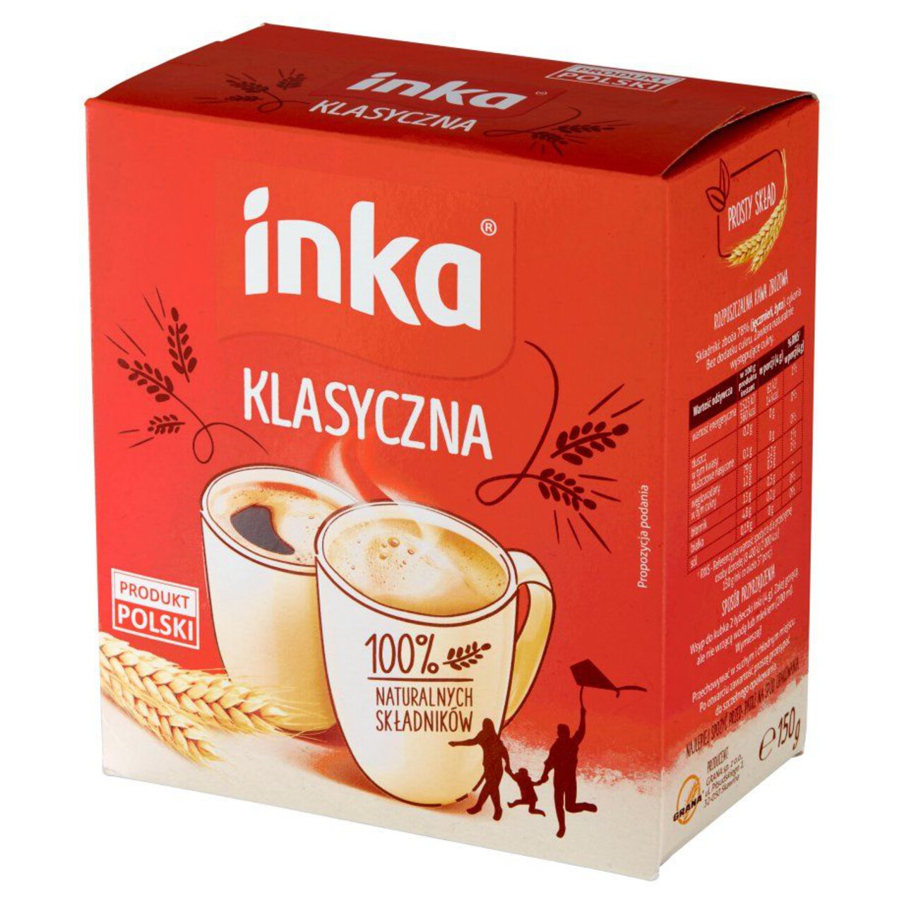 Kawa zbożowa rozpuszczalna Inka 150 g
