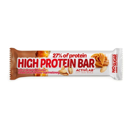 Baton High Protein Bar arachidowo-karmelowy ACTIVLAB 49 g