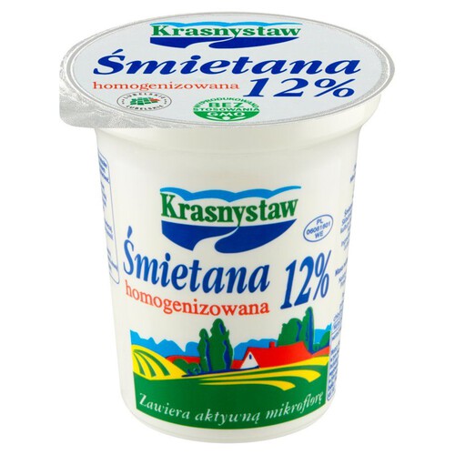 Śmietana 12 % homogenizowana 300g Krasnystaw 300 g