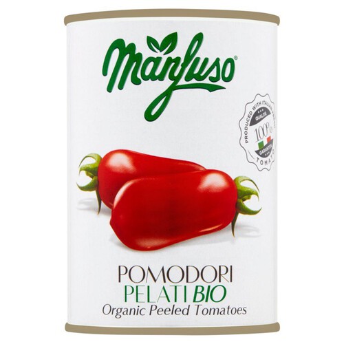 BIO Pomidory bez skórki  Manfuso 400 g