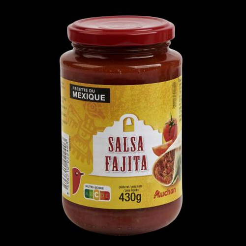 Salsa Fajitas    Auchan 430 g