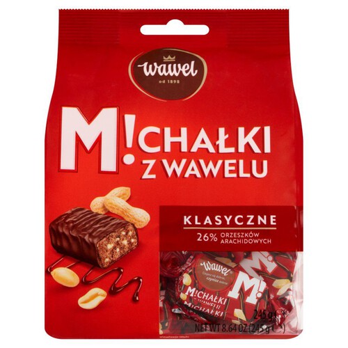 Michałki z Wawelu klasyczne Wawel 245 g