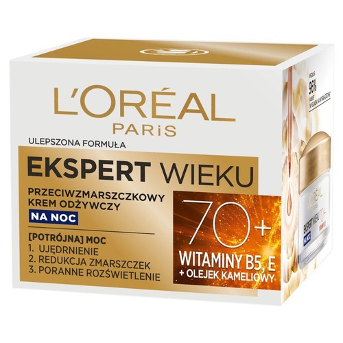 Krem na noc Ekspert Wieku 70+ L'Oreal Paris 40 ml