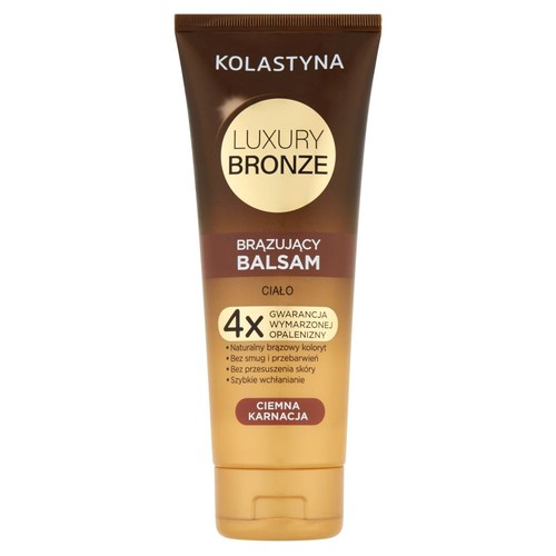 Luxury Bronze Balsam brązujący do ciała ciemna karnacja Kolastyna 200 ml