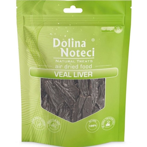 Przysmak dla psów Natural Treats wątroba cielęca  Dolina Noteci 150 g