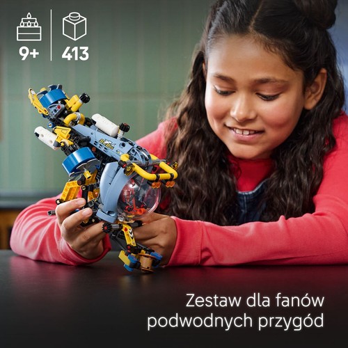 Technic Badawcza łódź podwodna 42201 LEGO 1 sztuka