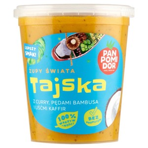 Zupa tajska z curry i kolendrą Pan Pomidor 400 g