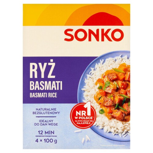 Ryż basmati Sonko 4 x 100 g