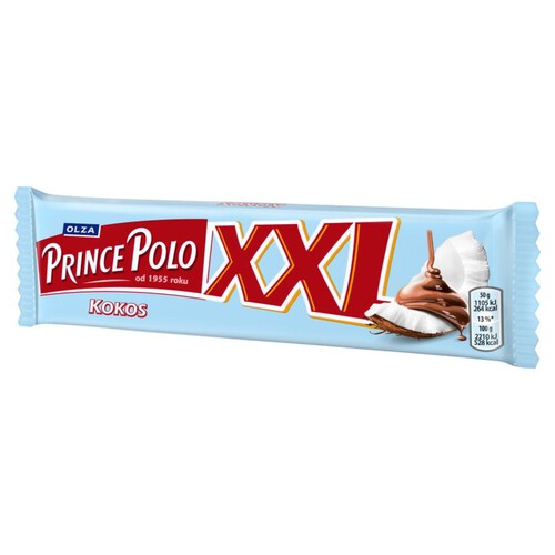 Wafelek kokosowy w mlecznej czekoladzie Prince Polo 50 g