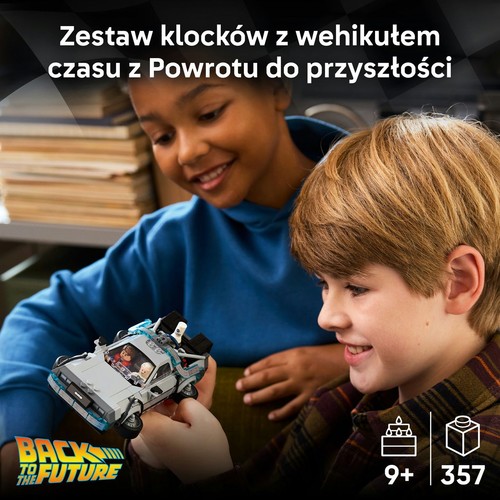 Speed Champions Wehikuł czasu z Powrotu do przyszłości 77256 LEGO 1 sztuka