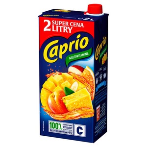 Napój niegazowany wieloowocowy Caprio 2 l