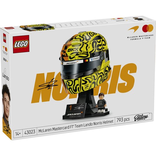 Editions Kask Lando Norris McLaren Mastercard F1® Team 43023 LEGO 1 sztuka