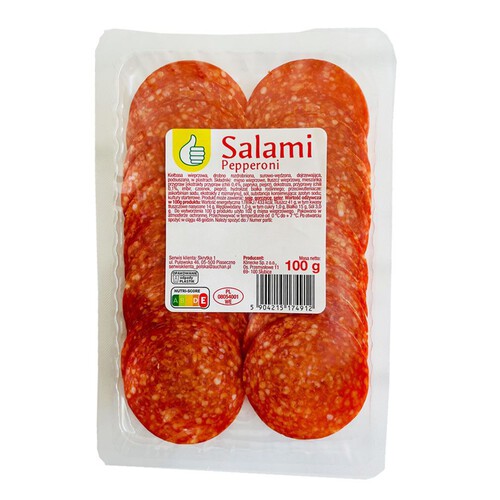 Salami Pepperoni Auchan 100 g