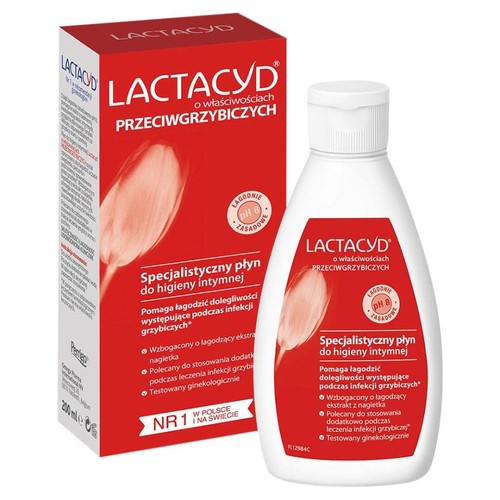 Płyn do higieny intymnej przeciwgrzybiczny Lactacyd 200 ml