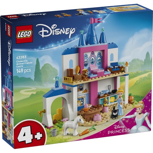 Disney Princess Zamek Kopciuszka i jej zwierzęcych przyjaciół 43283 LEGO 1 sztuka
