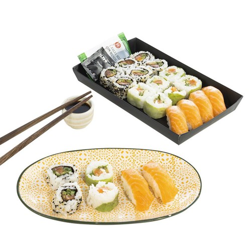 Sushi zestaw mix   16 sztuk Hana Group 320 g