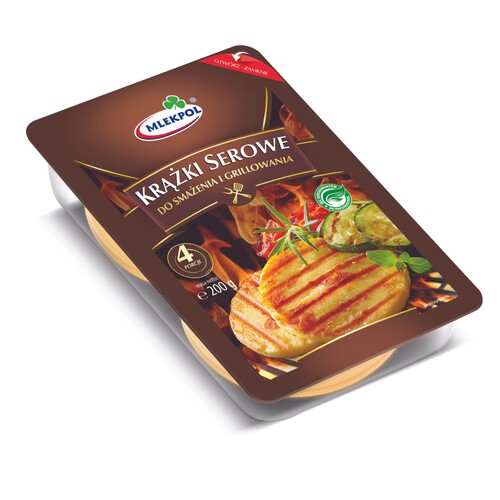 Krążki serowe do smażenia i grillowania Mlekpol 200 g