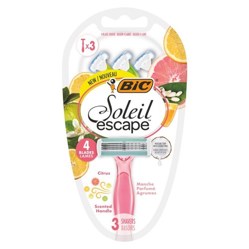 Soleil Bella maszynka dla kobiet BIC 3 sztuki