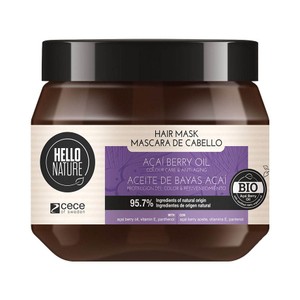 Maska do włosów Acai Berry Oil HELLO NATURE 250 ml