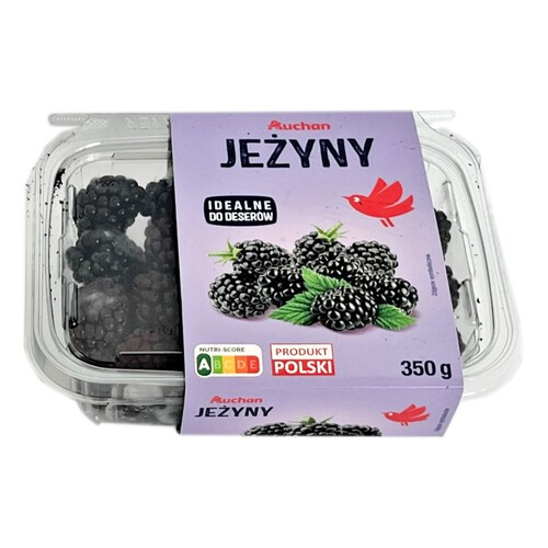 Jeżyna mrożona Auchan 350 g 