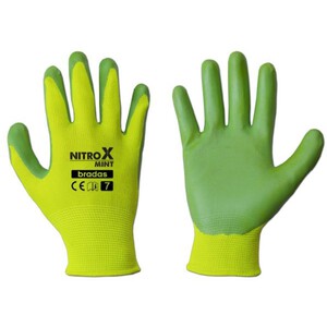 Rękawice ochronne NITROX MINT rozmiar 8 para Bradas 2 sztuki