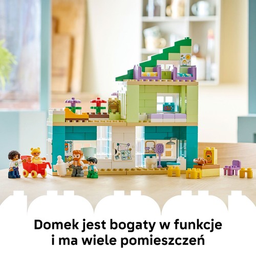 DUPLO® Moje miasteczko Nowoczesny dom rodzinny 3 w 1 z figurkami 10470 LEGO 1 sztuka