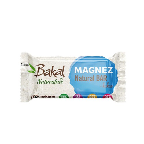 Baton dla aktywnych z magnezem Bakal 35 g