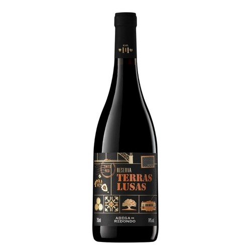 Wino czerwone wytrawne Reserva tinto Alentejo DOC alk 14% obj. Terras Lusas 750 ml
