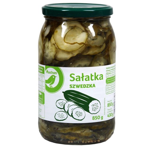 Sałatka szwedzka Auchan 850 g