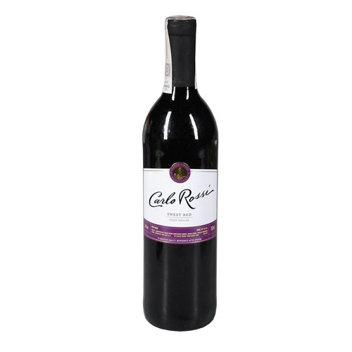 Wino kalifornijskie czerwone słodkie Sweet Red alk 9,0% obj. Carlo Rossi 750 ml