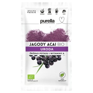 BIO Jagody acai sproszkowany ekstrakt  Purella Superfoods 21 g