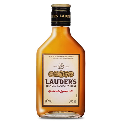 Blended Scotch Whisky alk.40% obj. Lauders 200 ml