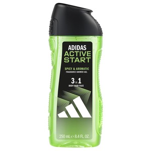 żel pod prysznic dla mężczyzn 3 in 1 Active Start Adidas 250 ml