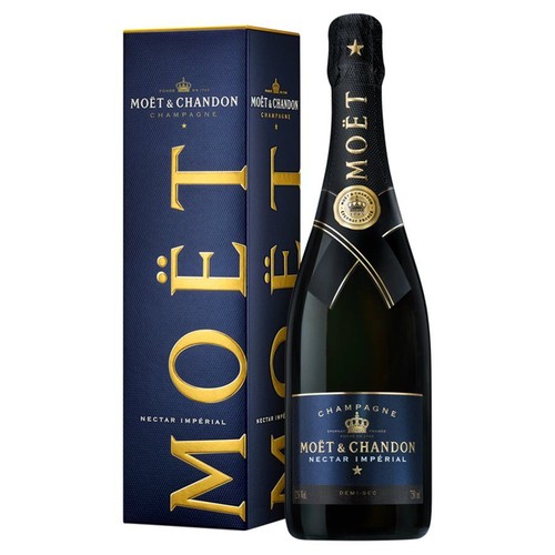Szampan biały półwytrawny Moet Chandon 750 ml
