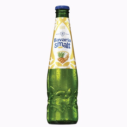 Piwo holenderskie bezalkoholowe smakowe Pineapple Smalt o smaku ananasa alk. 0,0% obj. Bavaria 6 x 330 ml