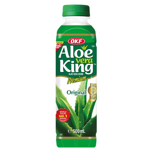 Napój niegazowany Aloe vera King Premium Original OKF 500 ml