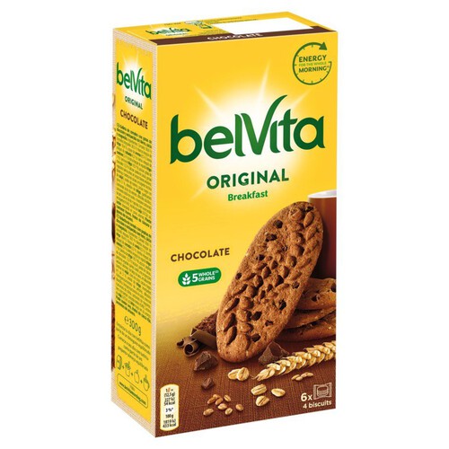 Ciastka zbożowe kakao czekolada belVita 300 g