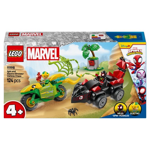 Marvel Pościg Spina za Electro w dinopojeździe 11198 LEGO 1 sztuka