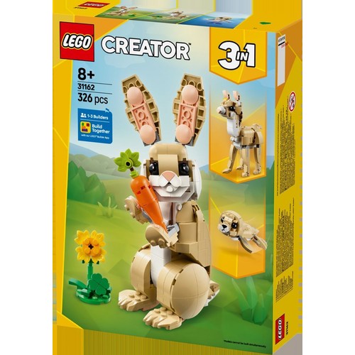 Creator 3 w 1 Uroczy króliczek 31162 LEGO 1 sztuka