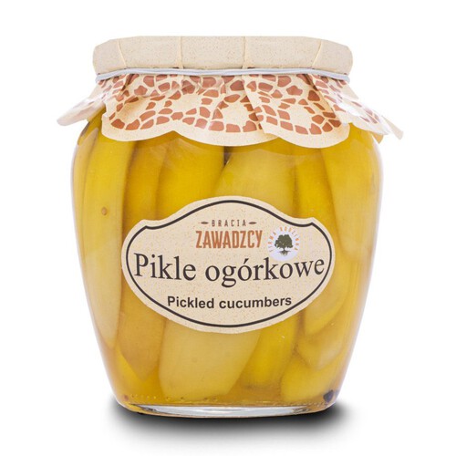 Pikle ogórkowe Bracia Zawadzcy 380 g