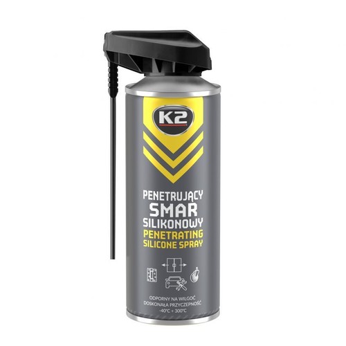 Smar silikonowy bezbarwny K2 400 ml