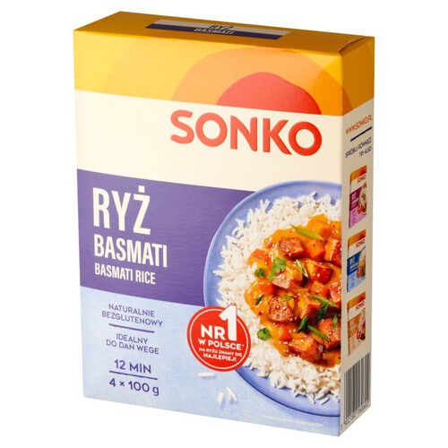 Ryż basmati Sonko 4 x 100 g