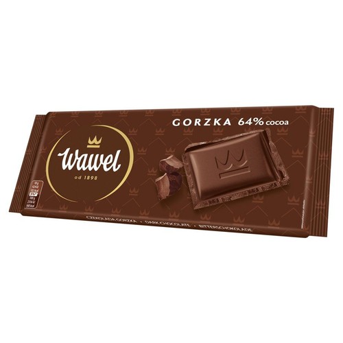 Czekolada gorzka 64% kakao Wawel 90 g