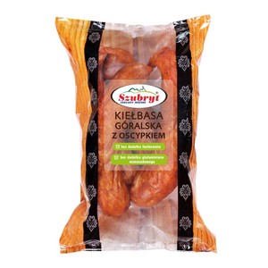 Kiełbasa góralska z oscypkiem Szubryt na wagę ok. 400 g