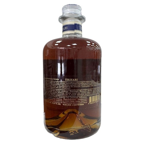 Brandy Sarajishvili alk. 40,0% obj. Tikhari  500 ml