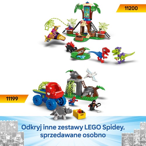 Marvel Pościg Spina za Electro w dinopojeździe 11198 LEGO 1 sztuka