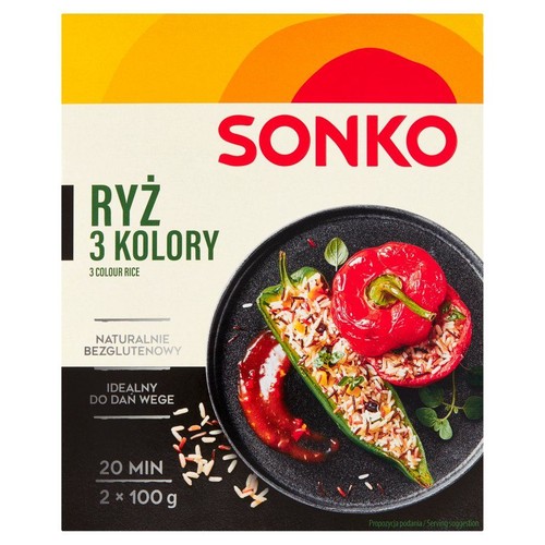 Ryż 3 kolory Sonko 2 x 100 g