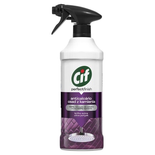 Specjalistyczny spray Perfect Finish osad z kamienia Cif 435 ml